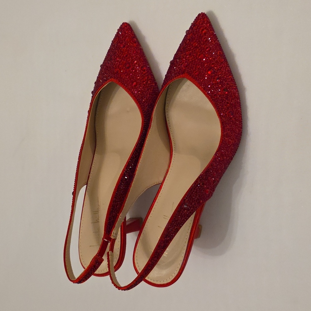 BRAND NEW NICOLE NILLER SCOUTIE SLINGBACK PUMPS (Women)ELEGANT SHEEL - Picture 5 of 16